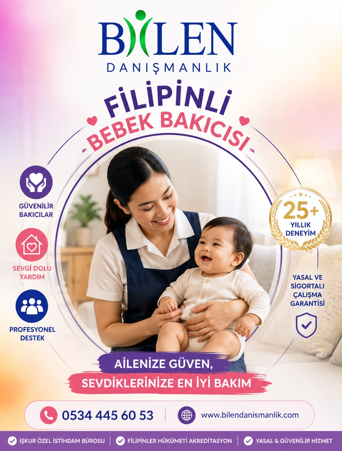 25 Yıllık Deneyimle Filipinli Çocuk Bakıcısı Seçimi | Bilen Danışmanlık